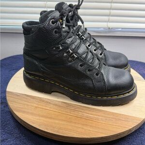 Dr. Martens Ironbridge Black Soft Toe Boots (Men’s 8 Women’s 9)